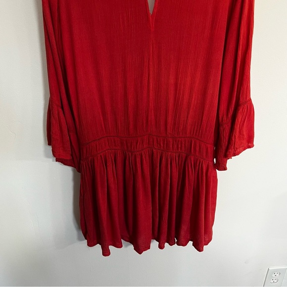 Vix Paula Hermanny Gauzy Cover Up Mini Dress - Picture 8 of 9